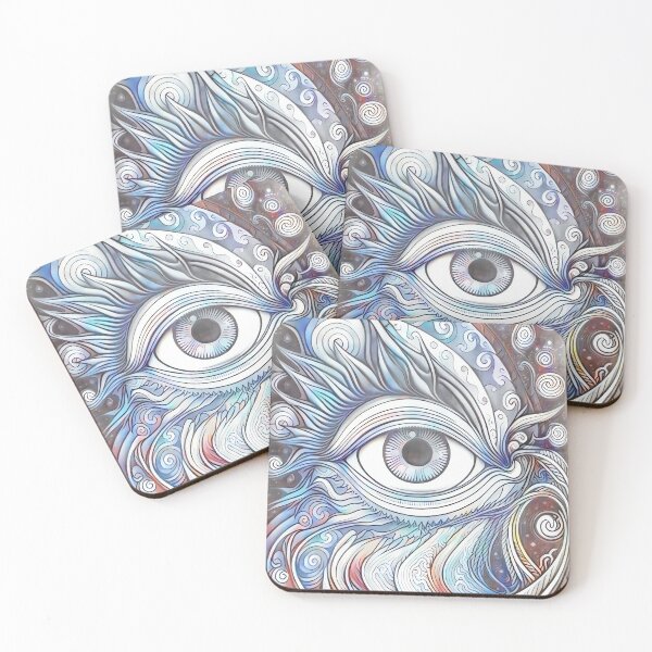 Item preview, Psychedelic Eye Redux in Pastel designed and sold by ConnerCreations.
