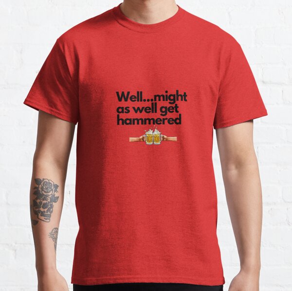 Wellcoda Funny Drink Quote Mens T-shirt, Slogan Graphic Design Printed Tee