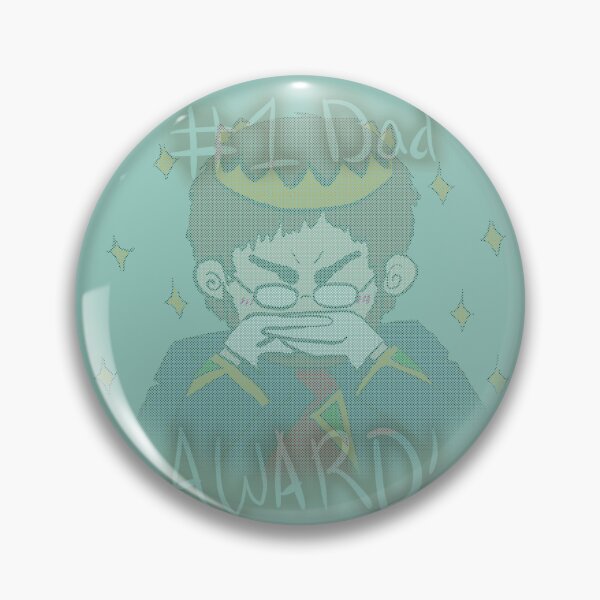Item preview, Chibi Gendo Ikari #1 Dad Award designed and sold by DoubletteArt.