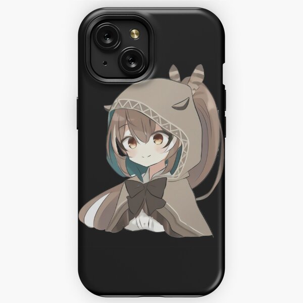  Phone Case Friend Accessories Nanashi Waterproof Mumei Cover  Mascot Holocouncil Compatible with iPhone 14 13 Pro Max 12 11 X Xs Xr 8 7 6  6s Plus Galaxy Note S9 S10