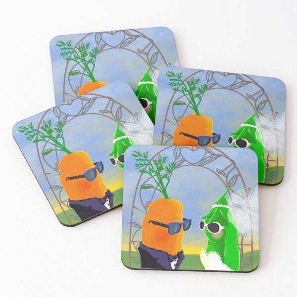 Item preview, Peas & Carrot: Bride & Groom designed and sold by Me-L.