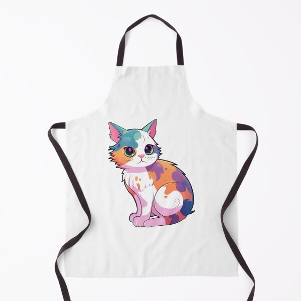Aperçu de l'œuvre Chat coloré Miaw créée et vendue par BobilandStore.