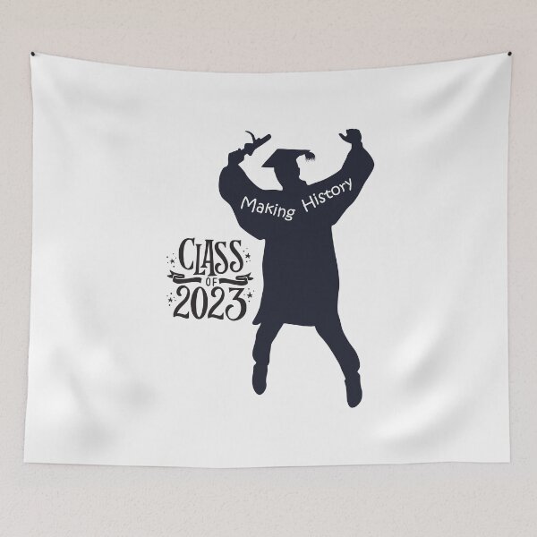 Item preview, Class of 2023 Making History Inexpensive Graduation Gift designed and sold by Celebration Printables.