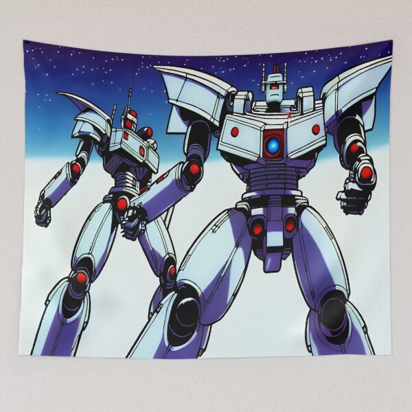 Item preview, RETRO ANIME ROBOT SKY designed and sold by Danzdma.