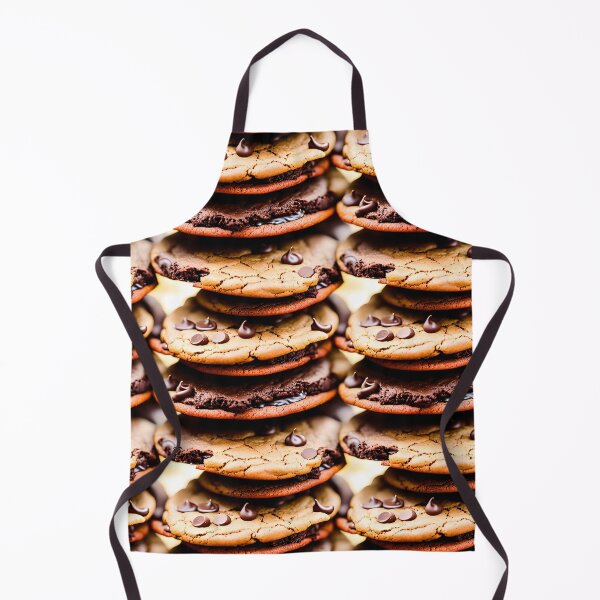 Item preview, Pattern of Delicious Double Chocolate Chip Cookies designed and sold by Infinitelypink.