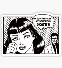 SKATER-GIRL Sticker