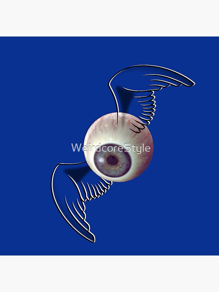 Weirdcore Aesthetic Eye Metal Sign Printing Classic Wall Custom