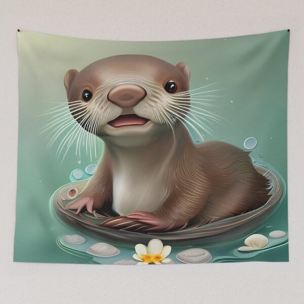 Artikelvorschau, Wunderlicher Otter 2 entworfen und verkauft von J-CCreations.