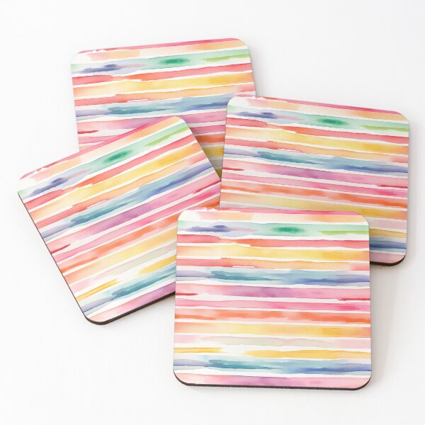 Item preview, Horizontal Rainbow Stripes designed and sold by Splargo Digital Prints.