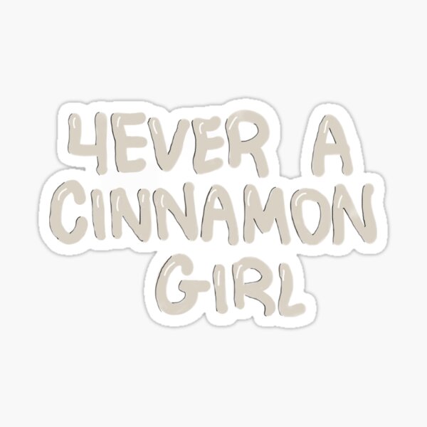 Cinnamon Girl Lana Del Rey Lyrics 10PCS Stickers for Art Cute Print Cartoon  Anime Funny Luggage Stickers Kid Home Car