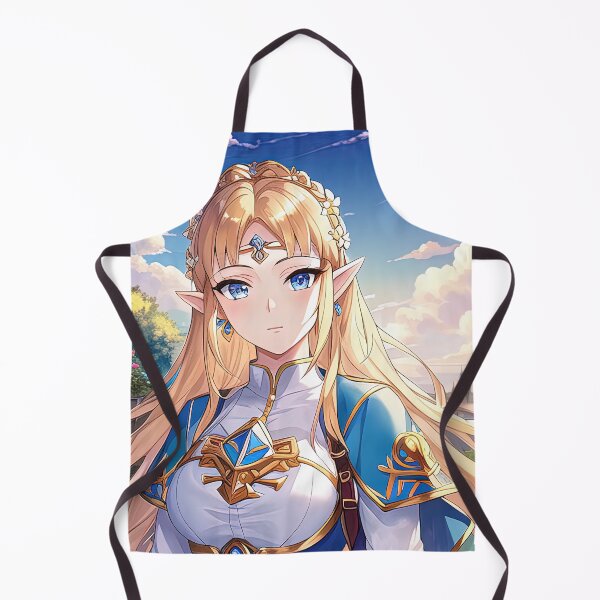 Item preview, Blonde anime elven princess in garden designed and sold by RK - Shop.