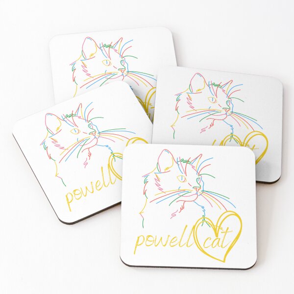 Item preview, powell cat designed and sold by WicardRetro.