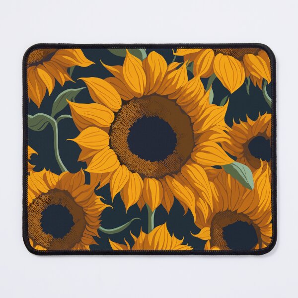 Item preview, Ai Generated Sunflower Pattern designed and sold by ZzCorezZ.