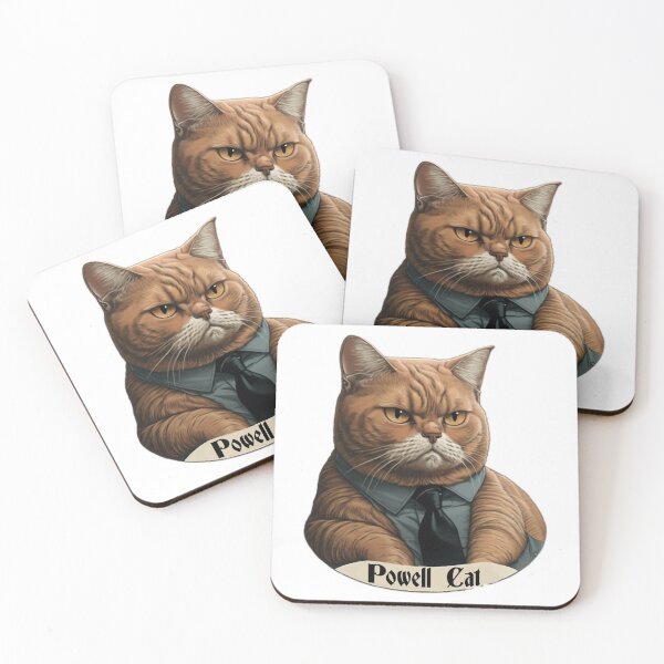 Item preview, Powell Cat   designed and sold by WicardRetro.