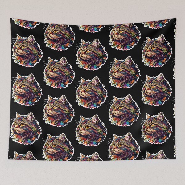 Item preview, Powell Cat   designed and sold by WicardRetro.