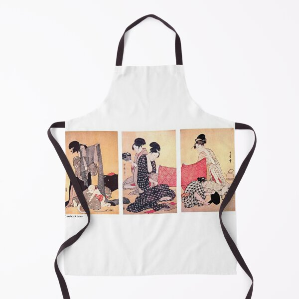 Item preview, Kitagawa Utamaro Japanese artist and 2 painting artworks for sales designed and sold by EditorArt.