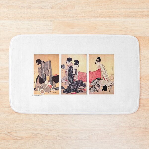 Item preview, Kitagawa Utamaro Japanese artist and 2 painting artworks for sales designed and sold by EditorArt.