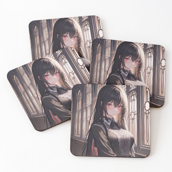 Item preview, Busty vampire anime girl with red eyes designed and sold by RK - Shop.