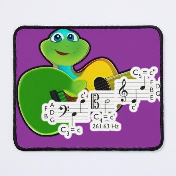 Item preview, Turtle cute guitar musician  designed and sold by Ibrahimhema5.