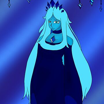 Blue Diamond Art Board Print for Sale by B3N-arts