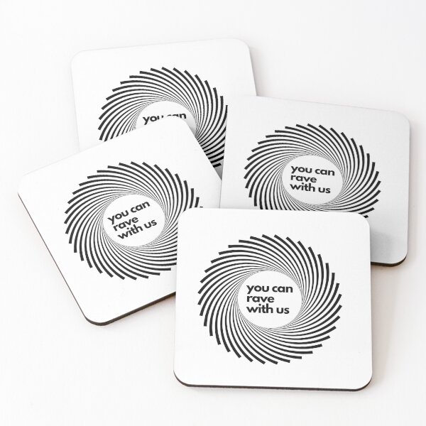 Item preview, You can rave with us, simple graphics designed and sold by vintagebuddy.