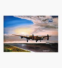Lancaster evening takeoff Photographic Print