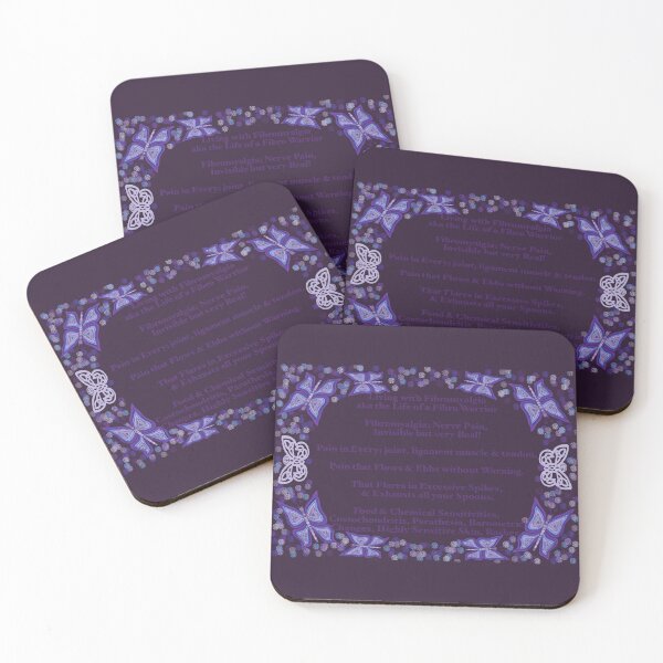 Item preview, Fibromyalgia Awareness Butterflys designed and sold by Lilybet83.