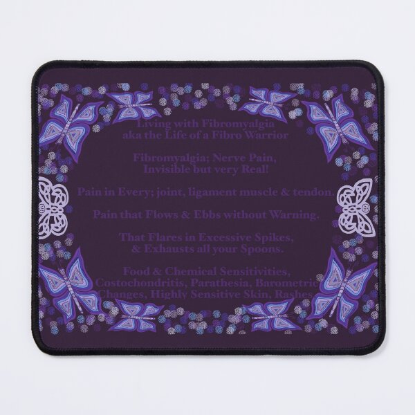 Item preview, Fibromyalgia Awareness Butterflys designed and sold by Lilybet83.