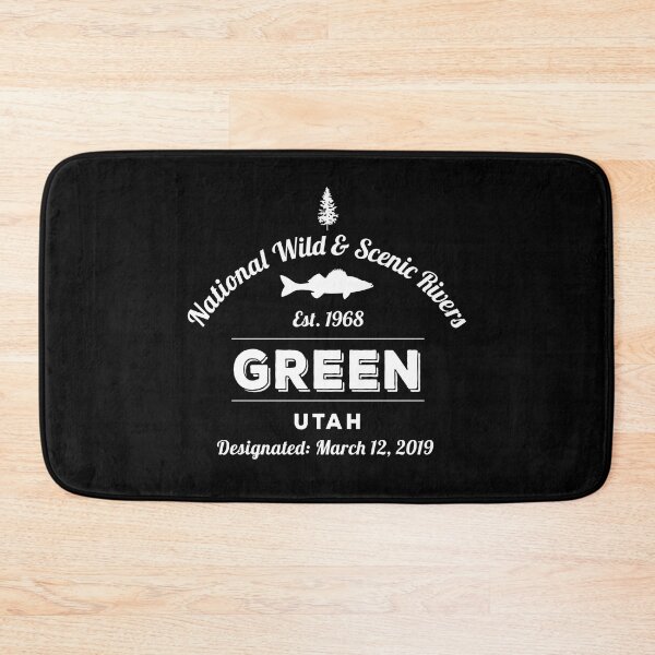 Item preview, National Wild & Scenic Rivers Green designed and sold by twHistory.