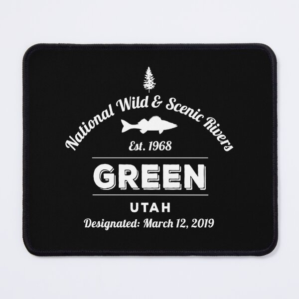 Item preview, National Wild & Scenic Rivers Green designed and sold by twHistory.
