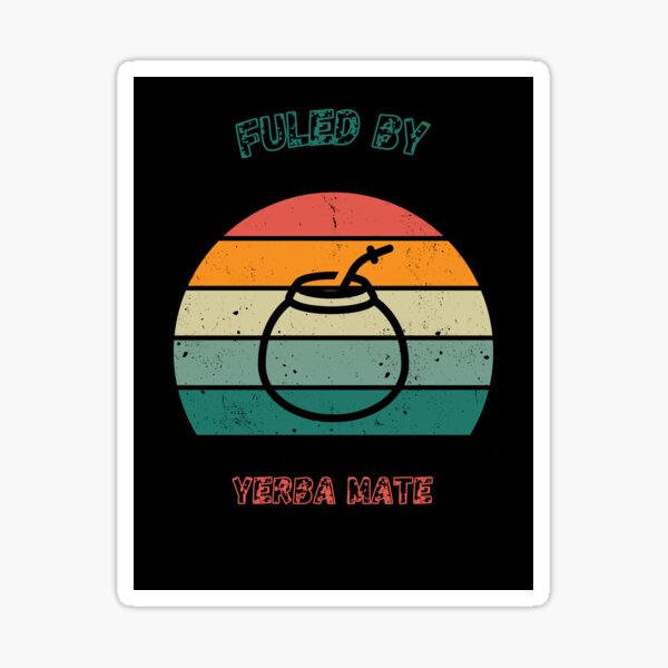 Yerba Mate Matero Argentina Sticker for Sale by flamini