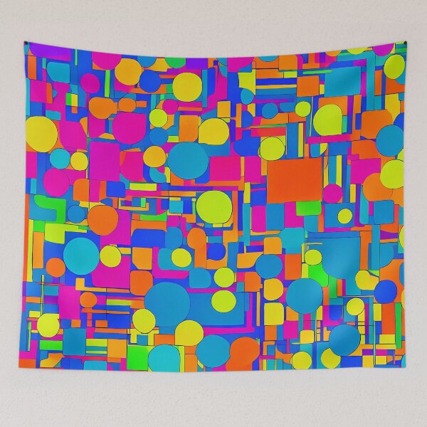 Item preview, Vibrant abstract pattern designed and sold by Oleksandr Ivanochko.