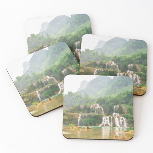 Item preview, Waterfall cascade in the mountain designed and sold by Paint Dream  Style.