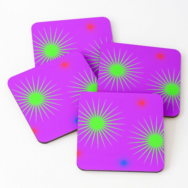Item preview, Fireworks on Purple designed and sold by GEOMETRIC ART .