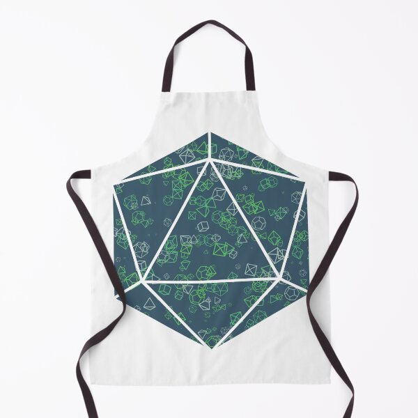 Item preview, D20 Dice Hoard - Green, Grey, and Teal designed and sold by AvengingSassy.