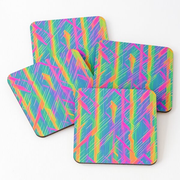 Item preview, Vibrant colourful abstract pattern designed and sold by Oleksandr Ivanochko.