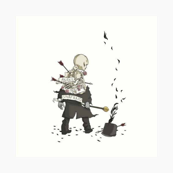 famous last words Art Print