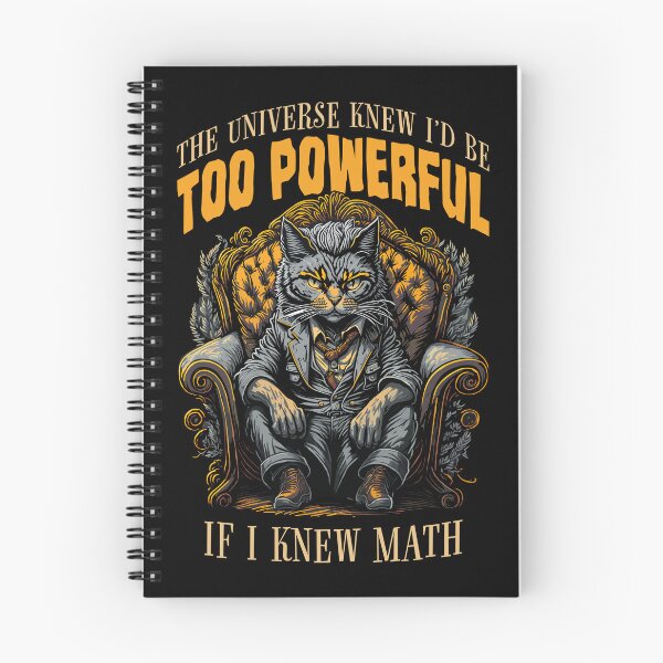 Item preview, Cat Math Lover Funny Feline Mob Boss Mathematics And Algebra designed and sold by GrandeDuc.