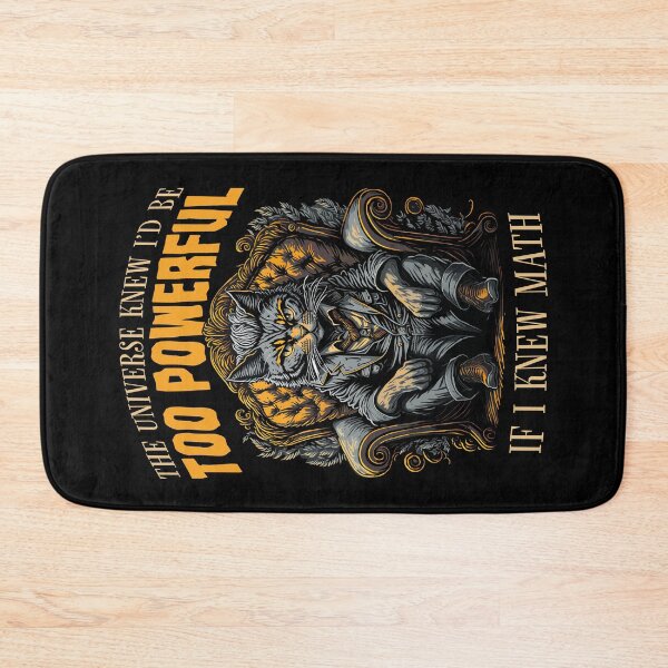 Item preview, Cat Math Lover Funny Feline Mob Boss Mathematics And Algebra designed and sold by GrandeDuc.