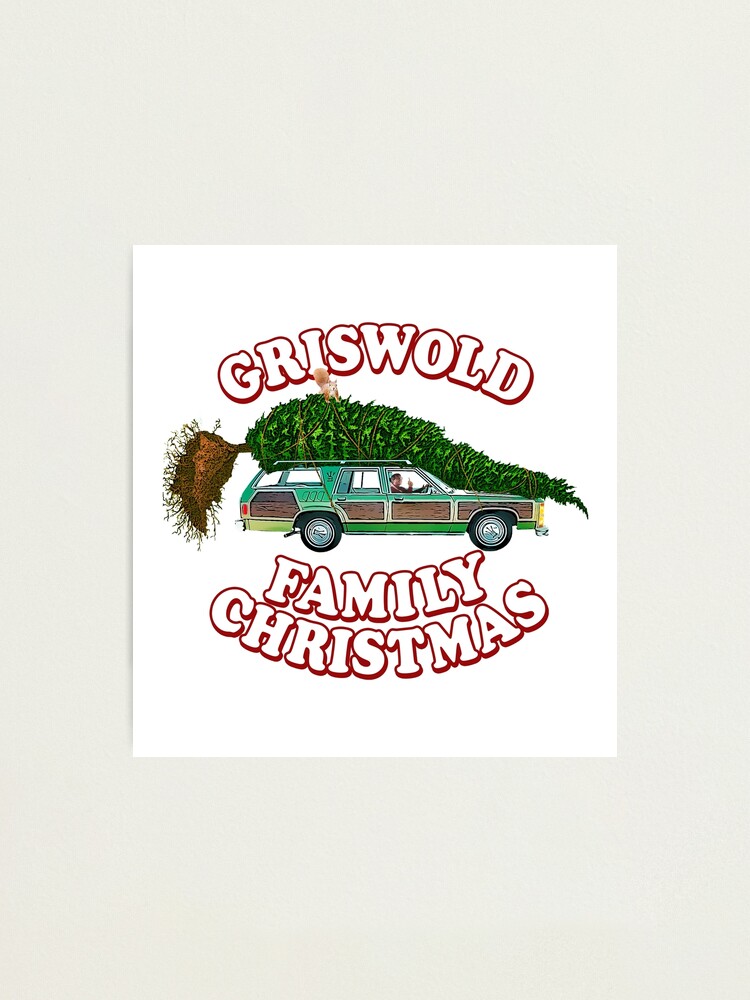 Christmas Vacation Station Wagon & Griswold Family Tree