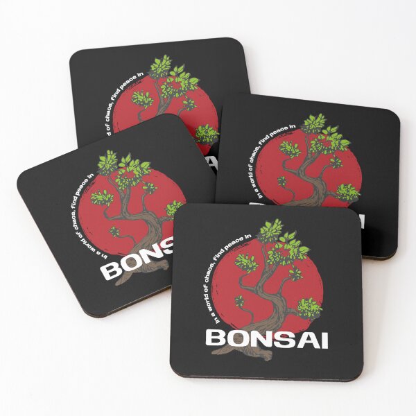 Item preview, In a world of chaos, find peace in bonsai designed and sold by Marti t-shirts.