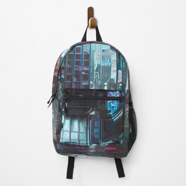 Item preview, Back Alleyways - Cyber City Scene designed and sold by Delerat7.