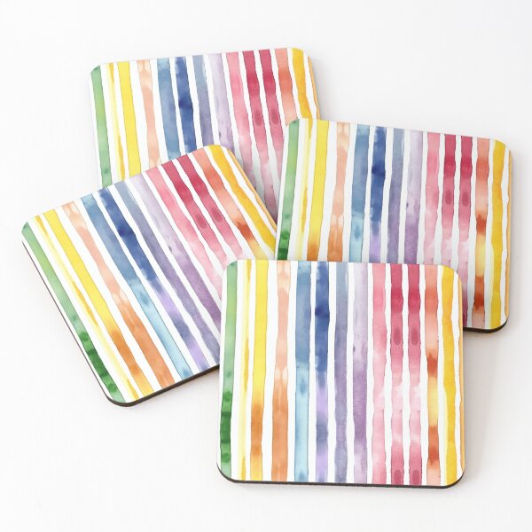Item preview, Vertical Rainbow Stripes designed and sold by Splargo Digital Prints.