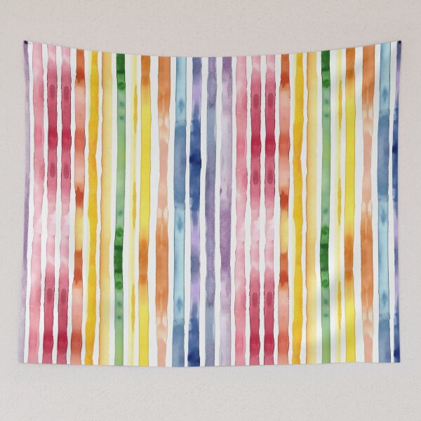 Item preview, Vertical Rainbow Stripes designed and sold by Splargo Digital Prints.