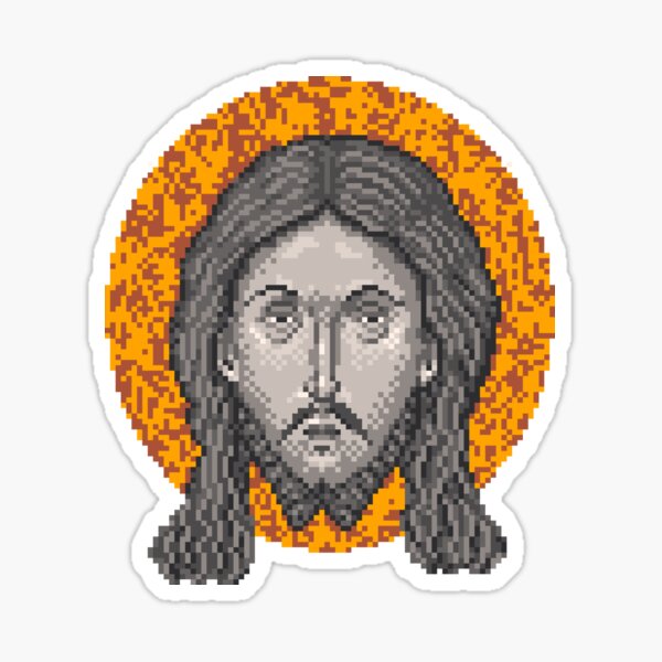 Christian Gift Heart Cross Jesus Has My Back Faith Christian Sticker by Th  - Pixels