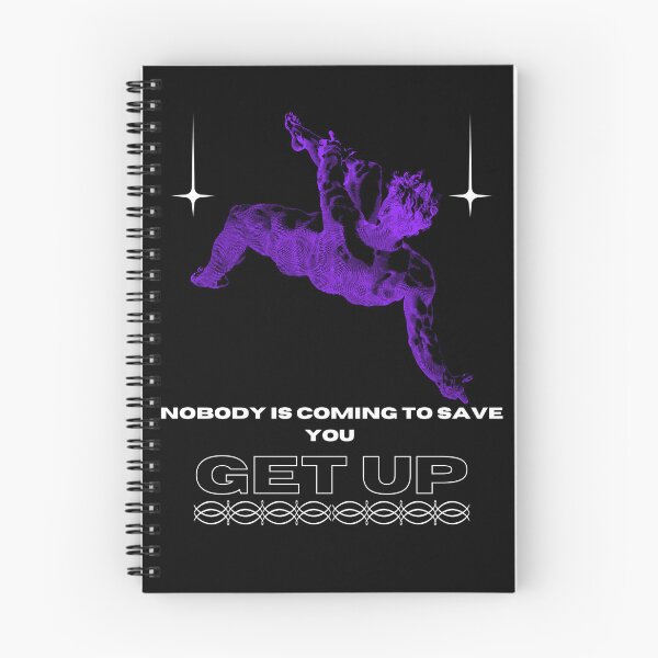 Item preview, nobody is comin to save you , get up designed and sold by fashionfrenzyy7.