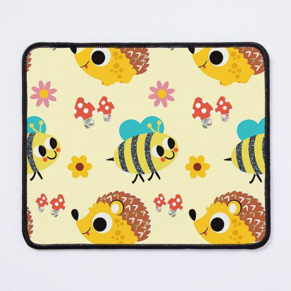 Item preview, Bumblebee repeat pattern design  designed and sold by Millie Oldham.