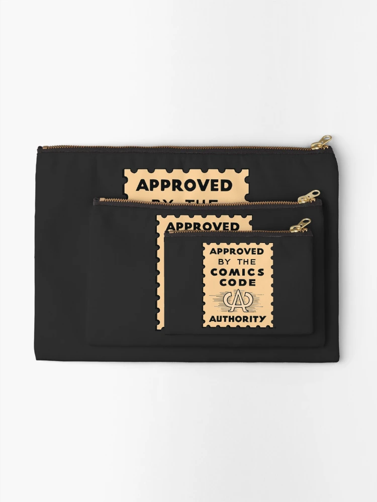 Thumbnail 2 of 4, Zipper Pouch, Comics Code designed and sold by Last Minute Ideas.