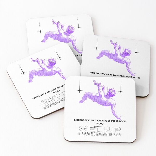 Item preview, Copy of nobody is comin to save you , get up designed and sold by fashionfrenzyy7.