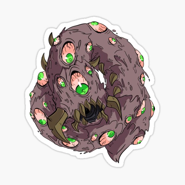 Terraria Boss Rush Hardmo Sticker by John Meera - Pixels